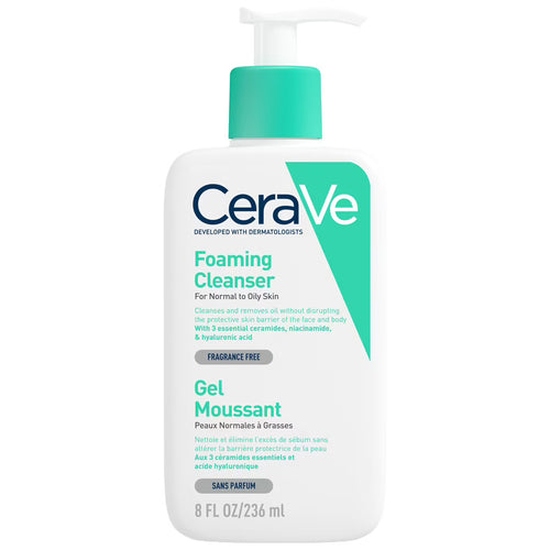 CeraVe - FOAMING CLEANSER for normal to oily skin 236ML