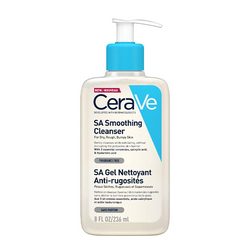 CeraVe SA Smoothing Cleanser | Face and Body Salicylic Acid Wash and Exfoliant 236ML
